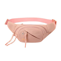 Women Nylon Chest Bags Sports Waist Packs Crossbody Bags