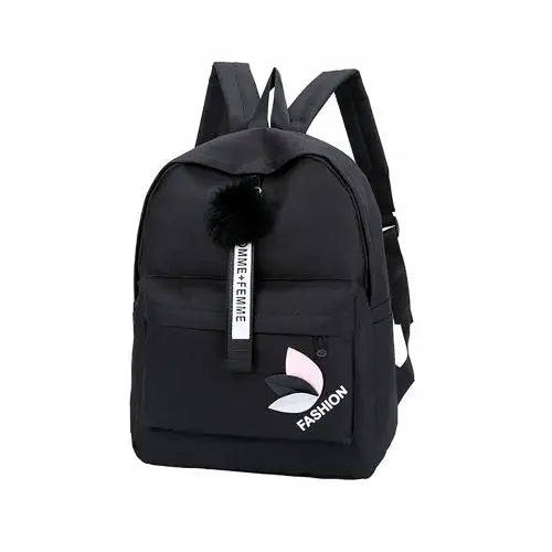 Women Canvas Backpack Travel School Bag Harajuku Shoulder Bag