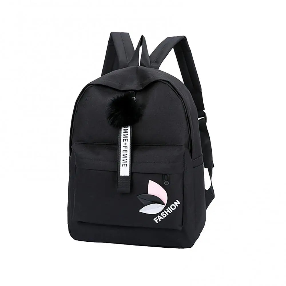 Women Canvas Backpack Travel School Bag
