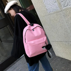 Women Canvas Backpack Travel School Bag
