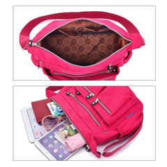 Women Casual Messenger Bags Waterproof Nylon Handbag Female Daily Shoulder Bag