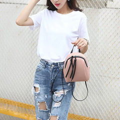 Women Casual Solid Small Backpacks Traveling Bags Mini Backpack