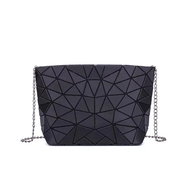 Geometric Folding Shoulder Bag for Women Crossbody Clutch Evening Bag