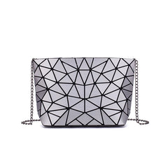 Geometric Folding Shoulder Bag for Women Crossbody Clutch Evening Bag