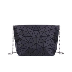 Geometric Folding Shoulder Bag for Women Crossbody Clutch Evening Bag