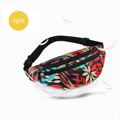 Women Chest Bag Holographic Waist Pack Sport Fanny Pack Female Crossbody Bag