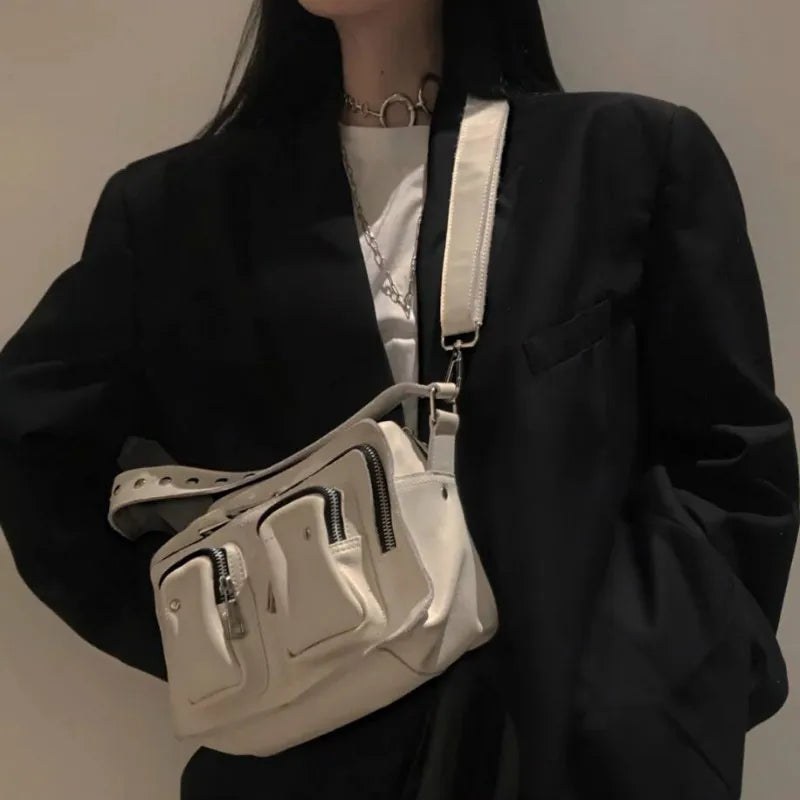 Vintage Women Chest Bag Crossbody Messenger Handbag