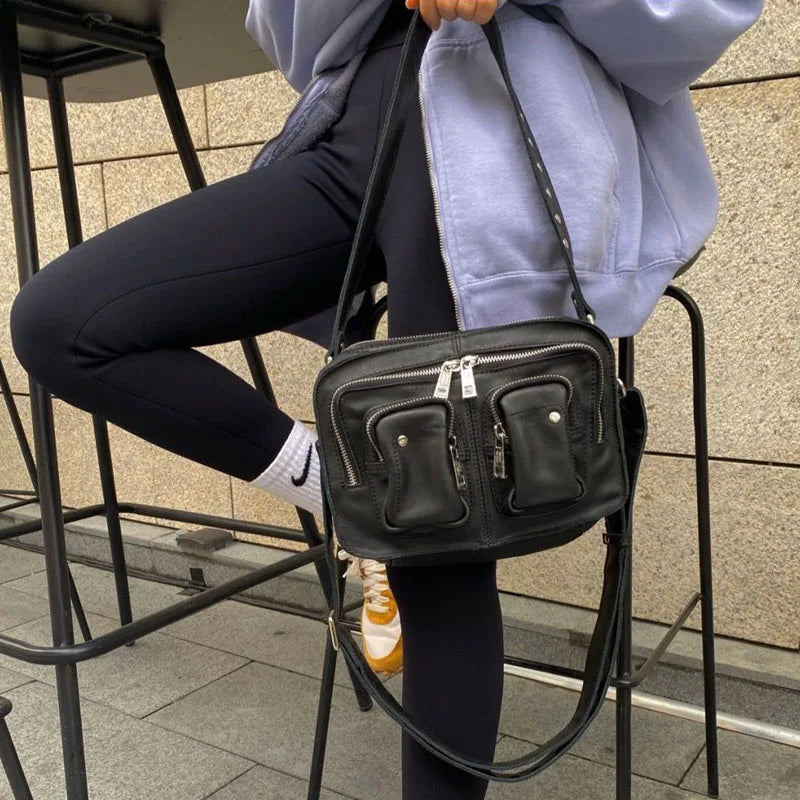 Vintage Women Chest Bag Crossbody Messenger Handbag