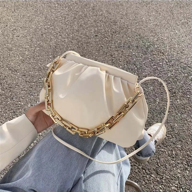 Soft Leather Women Crossbody Bag Handbag Purse Clutches