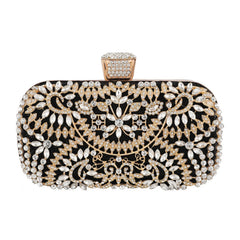 Women Clutch Bag Wedding Evening Party Purse Chain Handbag Glitter
