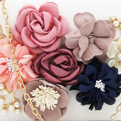 Floral Party Purse Wedding Evening Handbag Clutch Bag