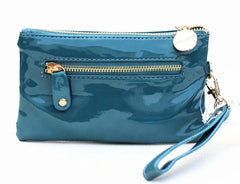 Leather Envelope Clutch Purse Women's Evening Bag