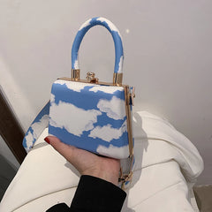Women Clutches Solid Crossbody Bags Ladys Satchel Hand Purse Handbag