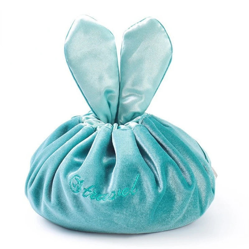 Velvet Rabbit Bunny Makeup Bag Organizer Pouch