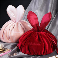 Velvet Rabbit Bunny Makeup Bag Organizer Pouch
