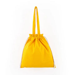 Large Capacity Cotton Drawstring Bag for Women