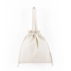 Large Capacity Cotton Drawstring Bag for Women