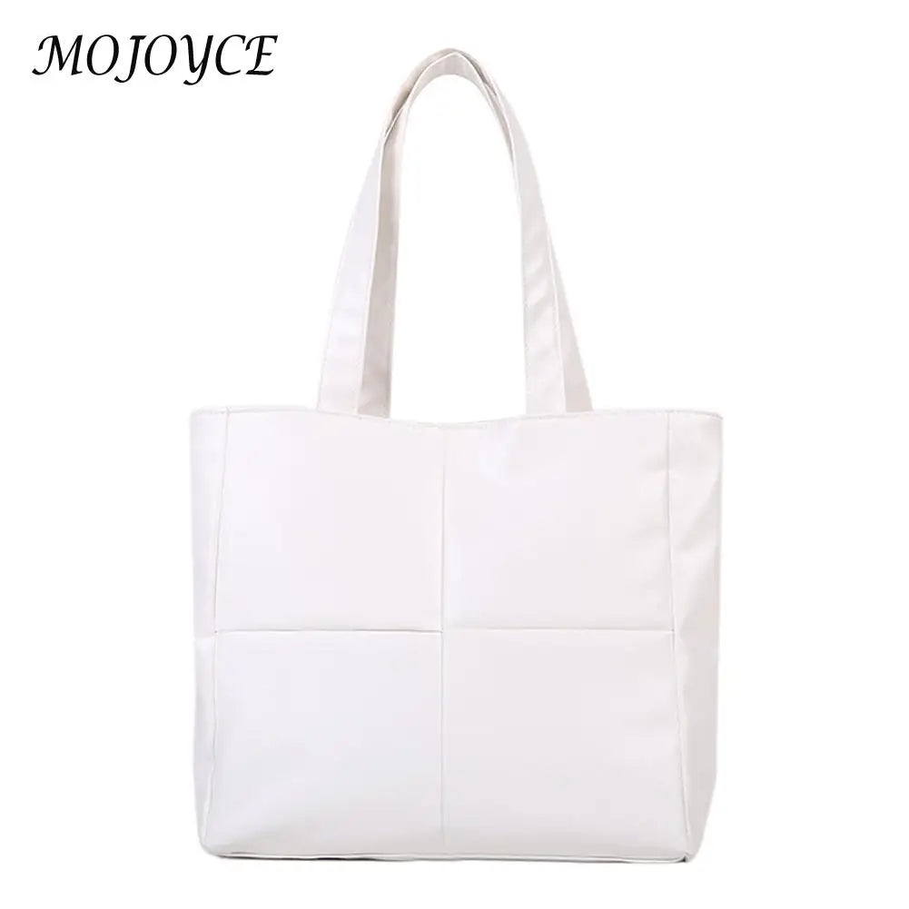 Women Cotton Padded Shoulder Bag Retro Bag