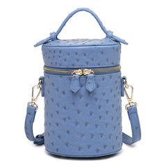 Women Crocodile Pattern Tote Box Bag Cross Body Hot Ins Bag