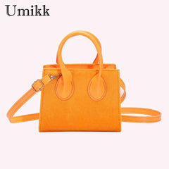 Women Crossbody Bag Casual Zipper Small Handbags Solid Flocking PU Leather