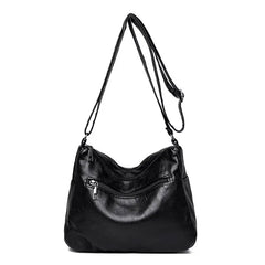 Women Crossbody Bag Soft Faux Leather Lightweight Shoulder Bag