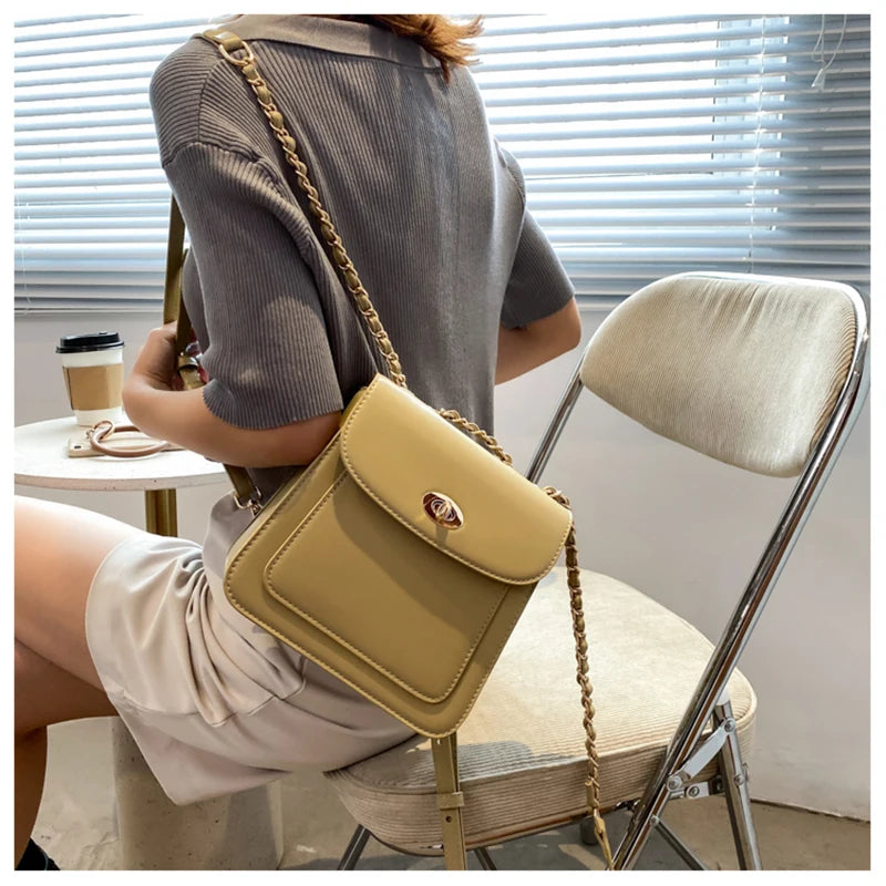 Women Crossbody Bag Small Versatile Shoulder Mini Bucket Bag