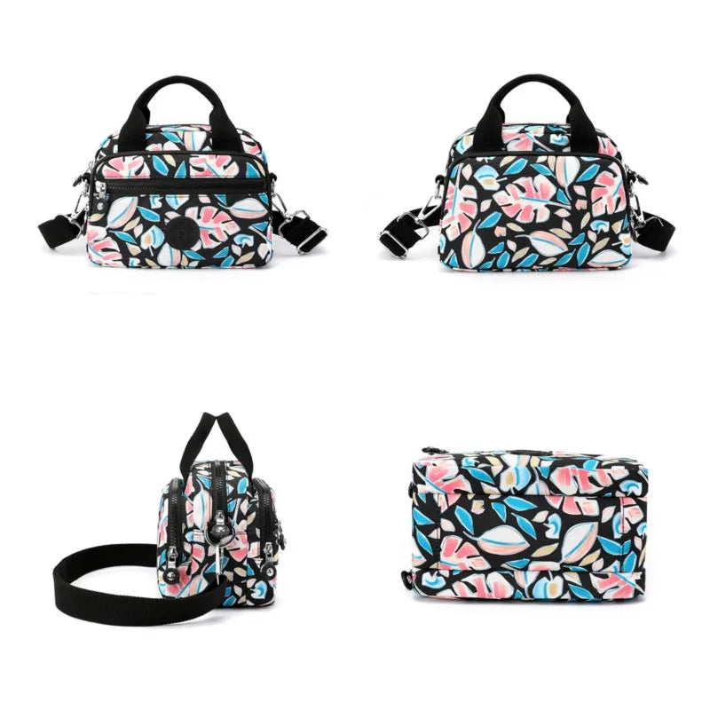 Nylon Crossbody Shoulder Bag Women's Messenger Purse Handbag