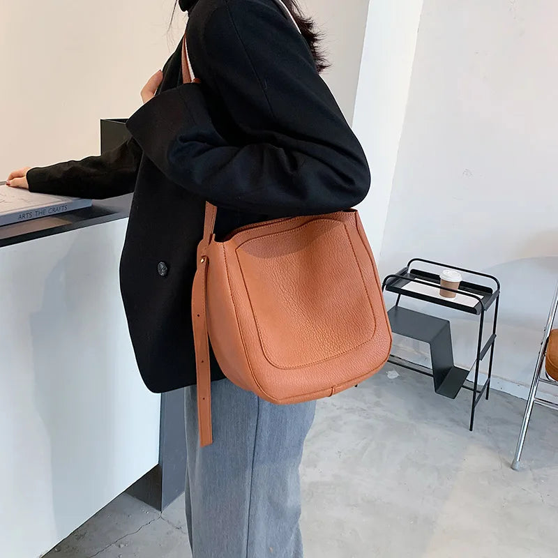 Vintage Crossbody Bag for Women Brown
