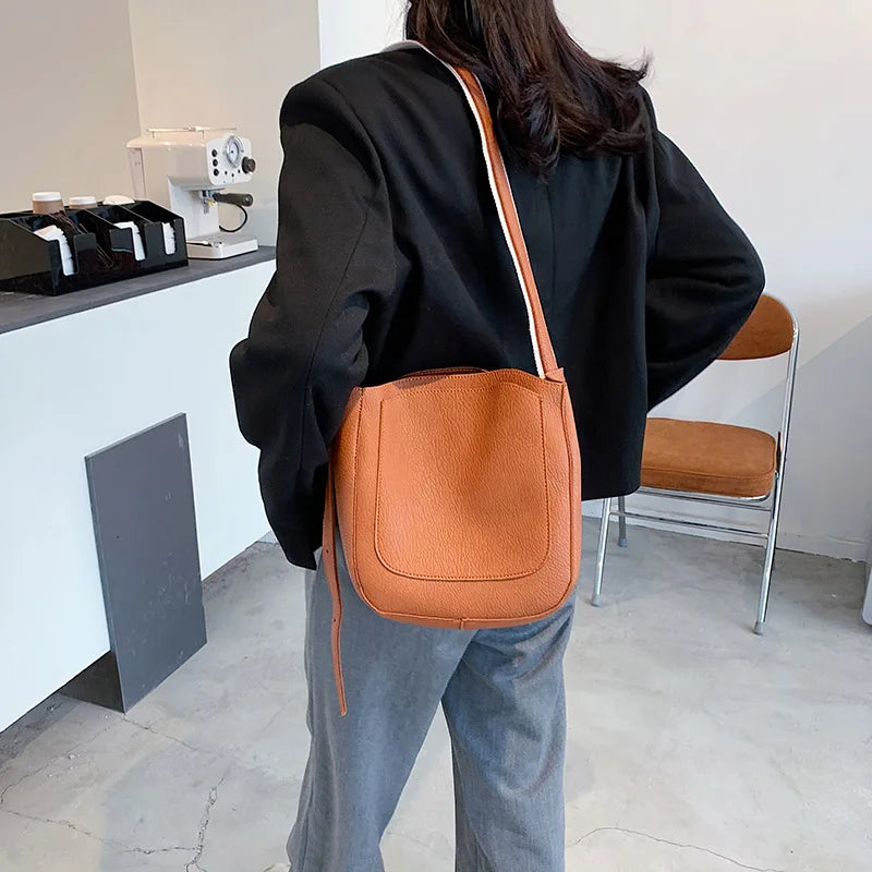 Vintage Crossbody Bag for Women Brown