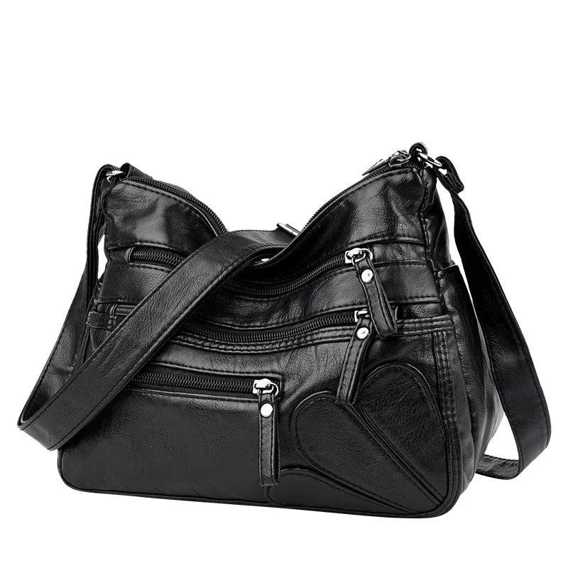 Women Crossbody Bags Single Shoulder Handbags Large Capacity Middle Bags