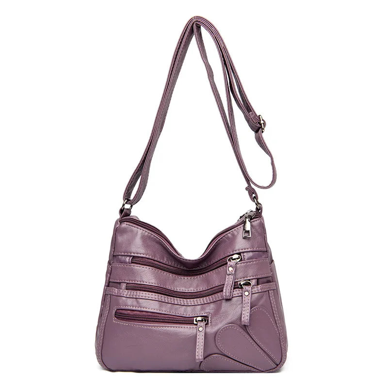 Women Crossbody Bags Single Shoulder Handbags Large Capacity Middle Bags