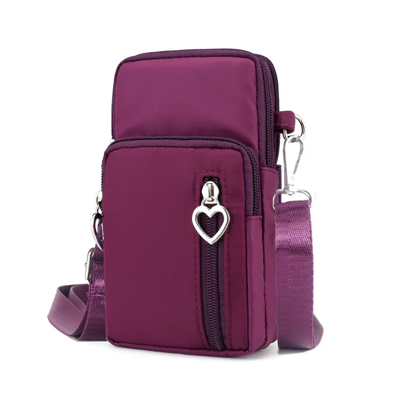 Mini Waterproof Oxford Cloth Crossbody Bag For Women Girls