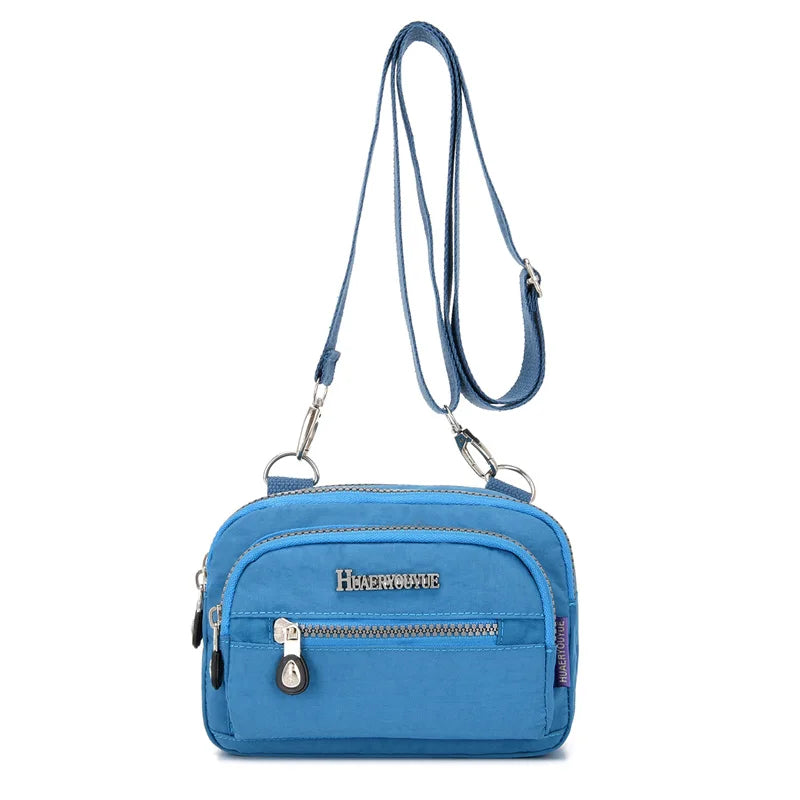 Waterproof Nylon Beach Flap Handbag Female Shoulder Bag