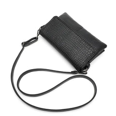 Women Crossbody Shoulder Bag 2 Layer Flap Messenger Bags