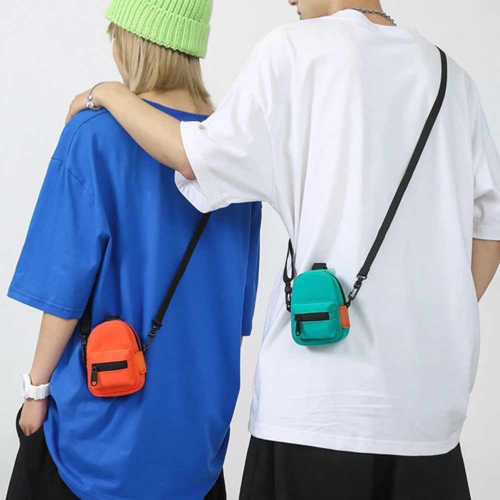 Waterproof Crossbody Shoulder Bag Small Sling Pack for Work Business
