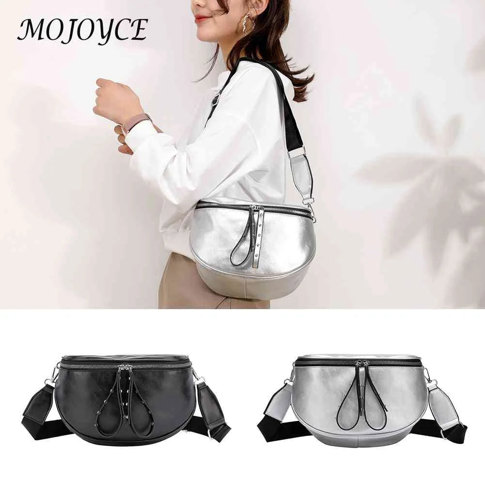 Women Crossbody Shoulder Bags Shell Messenger Handbags Soft PU Leather Casual