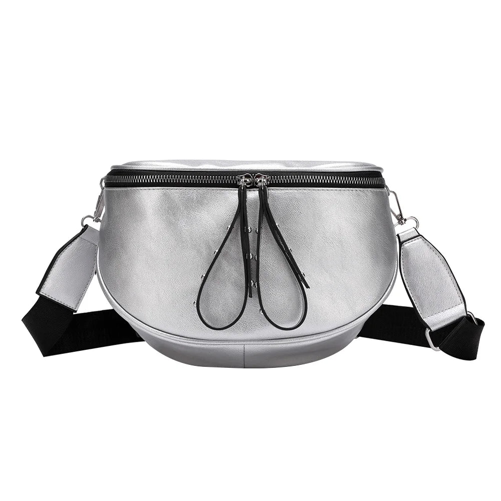 Women Crossbody Shoulder Bags Shell Messenger Handbags Soft PU Leather Casual