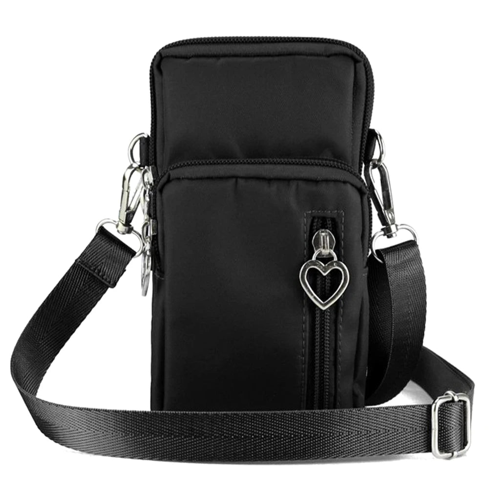 Women Travel Crossbody Bag Adjustable Strap Large Capacity Mini Messenger