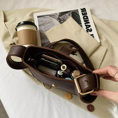 Women Shoulder Bags Solid Square Office Ladies All Match Ins Vintage Young Style