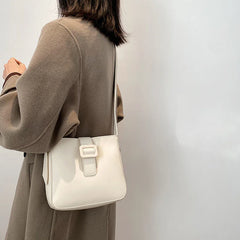 Women Shoulder Bags Solid Square Office Ladies All Match Ins Vintage Young Style