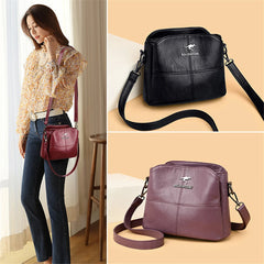 Women Embroidery Tote Bag High Leather Ladies Handbags