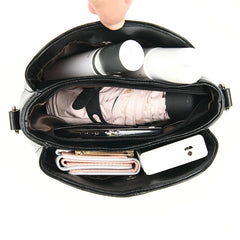 Women Embroidery Tote Bag High Leather Ladies Handbags