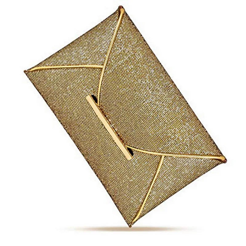Sequins Envelope Evening Clutch Bag Wedding Party Handbag