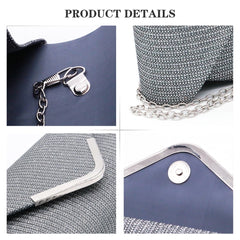 Women Evening Clutch Diamond Rhinestone Crystal Wallet Wedding Purse