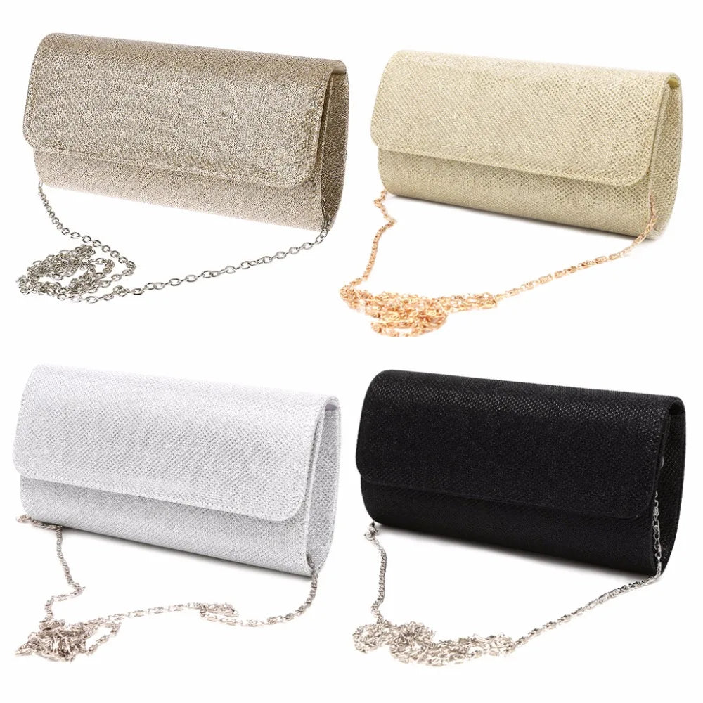 Women Evening Shoulder Bag Bridal Clutch Party Prom Wedding Handbag