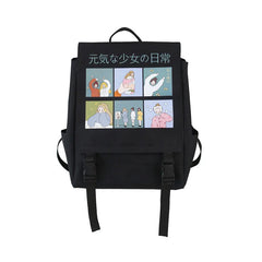 Teen Girls Summer School Student Backpack Travel Laptop Bag