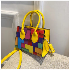 Small Square Shoulder Messenger Crossbody Bag Clutch