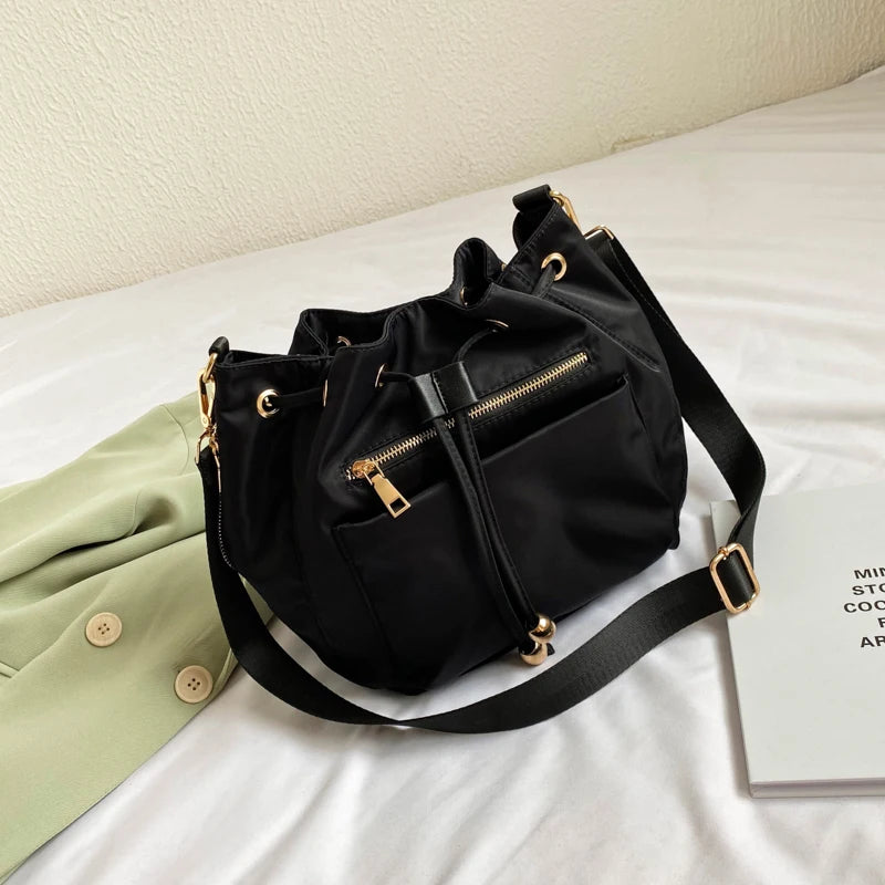 Women Camouflage Waterproof Nylon Shoulder Bag Crossbody Bag