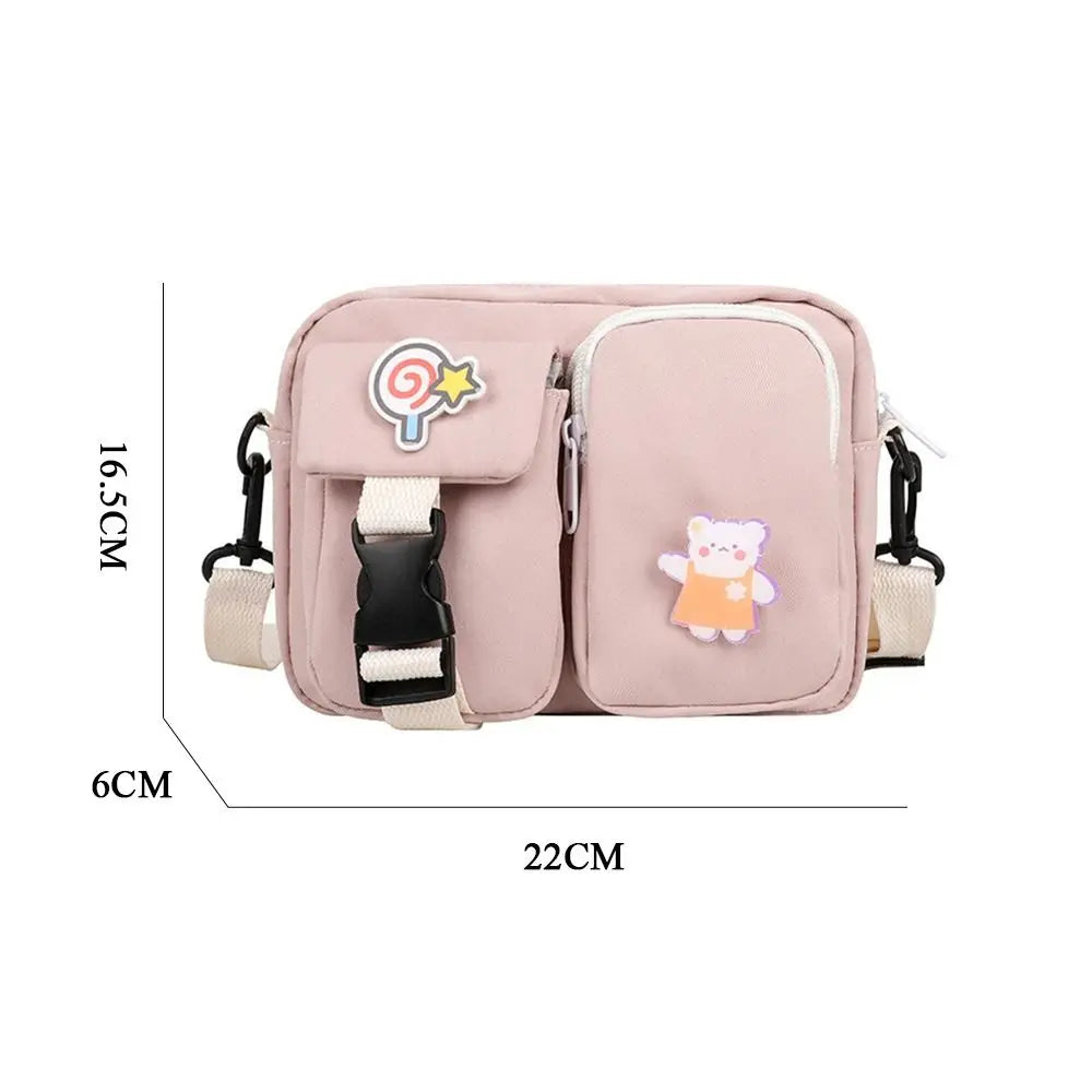 Canvas Crossbody Bags Small Shoulder Bag Messenger Pouch Handbags