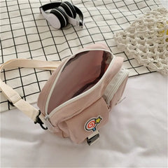 Canvas Crossbody Bags Small Shoulder Bag Messenger Pouch Handbags